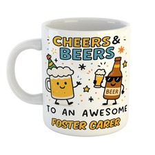 CHEERS & BEERS Funny Mug Gift