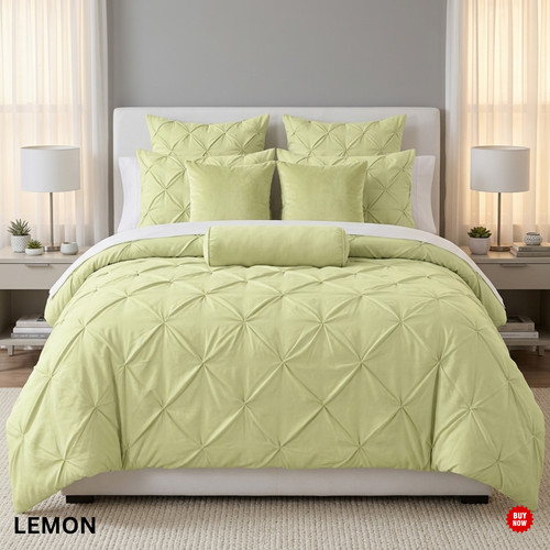 Pintuck duvet cover set - pintuck,