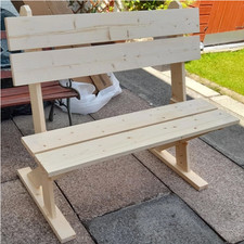 Wooden Garden Bench 2 Seater