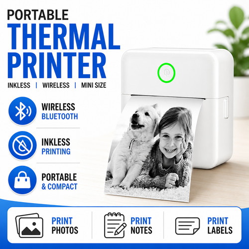 Mini thermal printer pocket - printer,