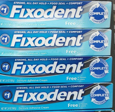 4 Fixodent Free Denture