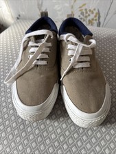 Men’s Nautica Voyager Canvas Deck Trainer Size 8