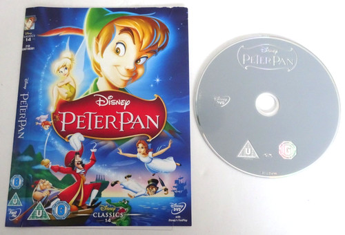 Disney peter pan dvd - peter, case