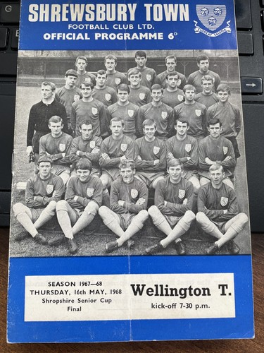 1967 shrewsbury town - town, v