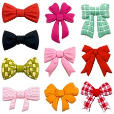 UK NEW Bowknot Shoe Charms