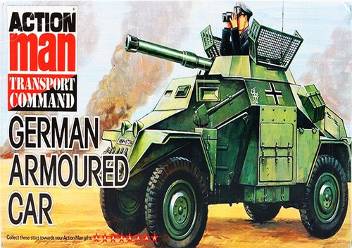 Vintage action man german - action,