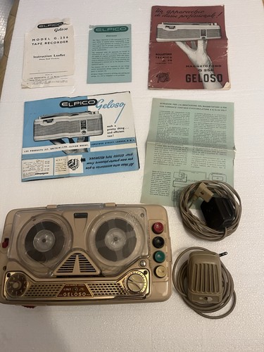 Geloso g256e reel - g256e, reel-to-reel