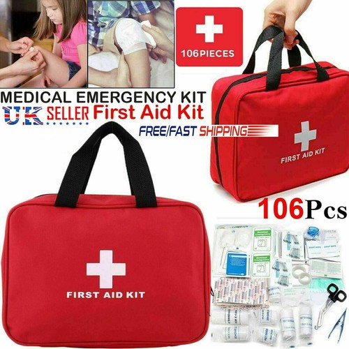 106 pieces first aid - pieces, kit