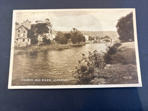 Church and river - church, llanrwst