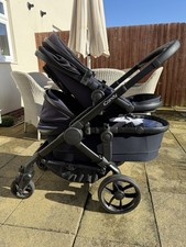 iCandy Peach 7 Pushchair and Carrycot Bundle Black