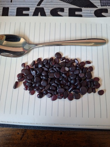 Natural garnet tumbled stones - garnet,