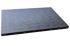 Black pinseal abs plastic - black,