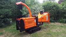 Timberwolf tracked woodchipper TW 150 TVR  shredder 35 hp chipper not greenmech