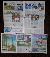 Sunday Times Newspaper 06th