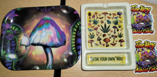 Ceramic ashtray colorful - ceramic, ashtray,