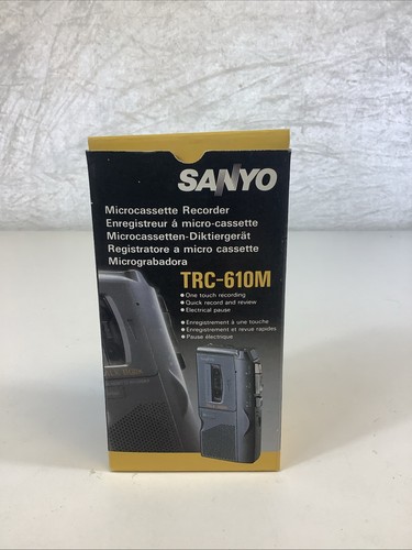 Sanyo talk book trc 610m - sanyo, trc-610m