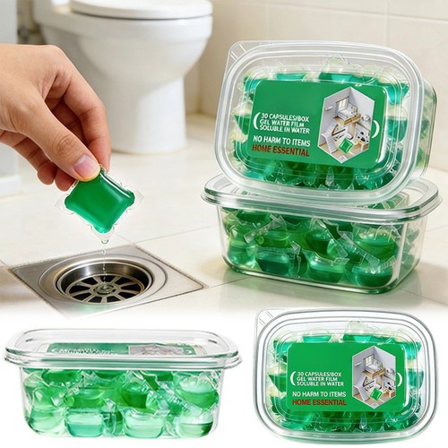 Drain odor remover capsules - odor,