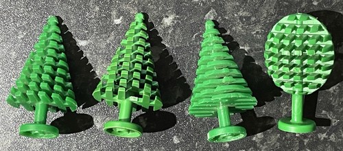 Vintage lego 4x trees - lego®,