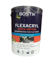 Bostik Flexacryl Quick Drying Waterproofing Grey 5L