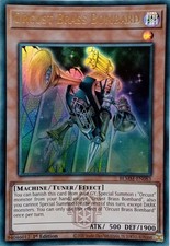 BLMM-EN083 ORCUST BRASS BOMBARD EMBLAZONED ULTRA RARE 1ST ED YuGiOH