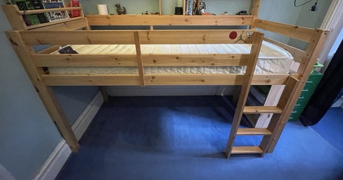 Pine wood mid sleeper small - mid,