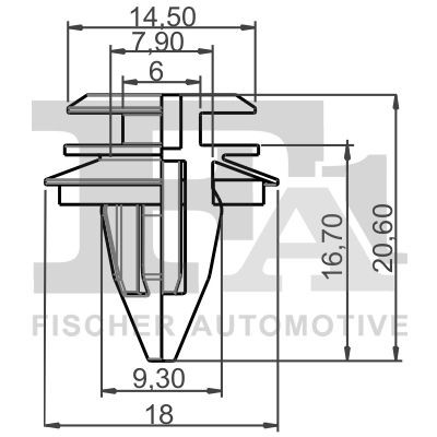 Fits fischer 40016 - fischer, fixing