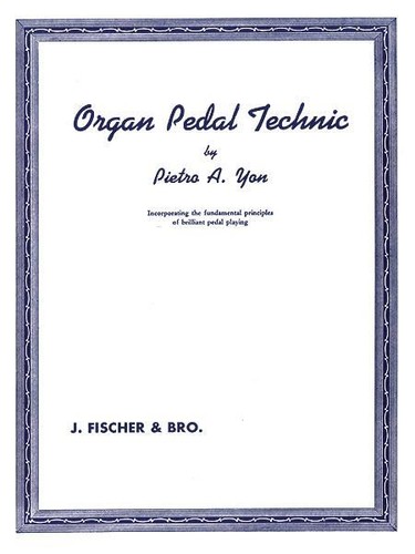 Organ pedal technique yon - organ,