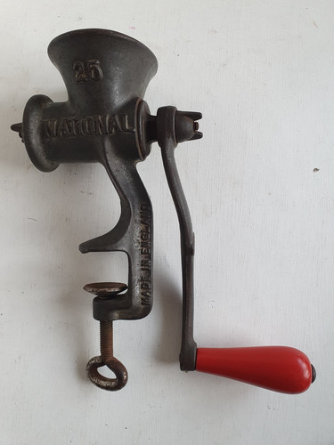 Vintage cast iron spong - iron,
