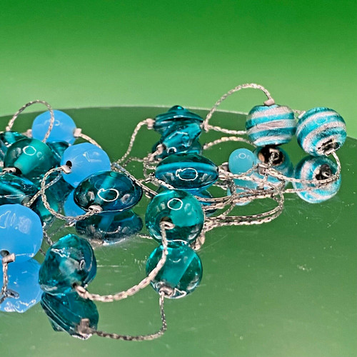 Vtg murano foiled - foiled, and