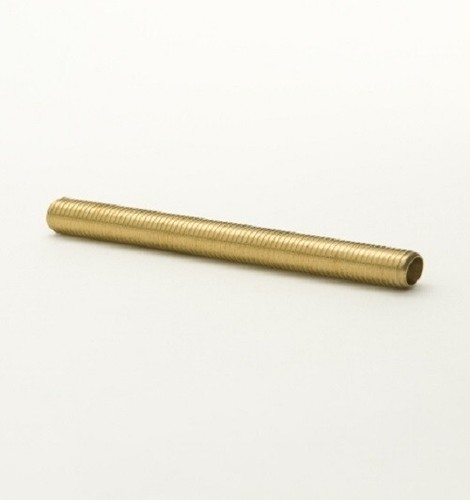 M10 75mm brass thread hollow - brass,