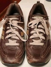 SKECHERS Shoes Men 13 Brown Sport Urban Track Fusion Relaxed Fit Sneakers #50660