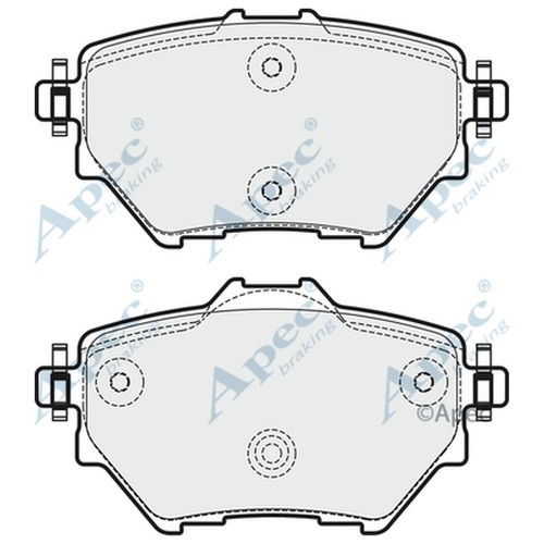 Brake pads set for peugeot - pads,