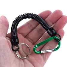 Lanyard Coiled Retractable For Keys, ID Badges, Fishing