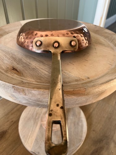 Antique copper sauté frying - antique,
