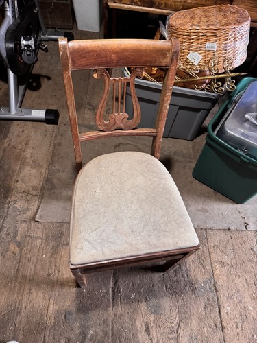 Vintage folding chairs - chairs, wood