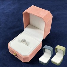 Velvet Wedding Ring Box