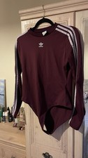 ADIDAS BURGUNDY LEOTARD ONE