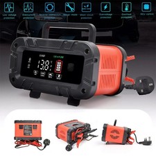 12V24V 20 Amp Car Battery Smart Charger for Lead Acid LiFePo4 AGM battery 20A UK