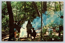 Postcard CT Chestnut Hill Camp
