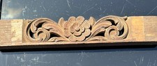 Antique Floral Wooden