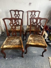 Chippendale Chairs In Mahogany