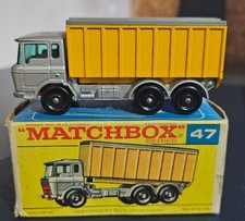 Matchbox Series No47 Daf Tipper Container Truck. Excellent condition, Boxed. 