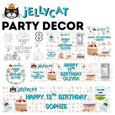 CAT PERSONALIZED KIDS PARTY
