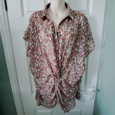 LADIES PINK/GREEN/BLUE/WHITE