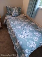 Single Duvet Cover and Matching Pillowcase And Matching Cushion Cover