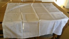 VINTAGE  TABLECLOTH FOR EMBROIDERING - STAMPED IRISH  DESIGN