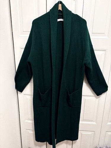 Women mango green long - mango,