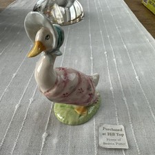 Beswick Pottery Beatrix Potter Jemima Puddle Duck 1989 Royal Doulton