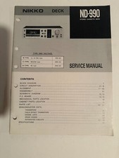 Nikko ND-990 Stereo Cassette
