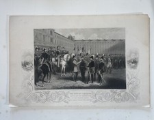 Vintage Steel Engraved Print